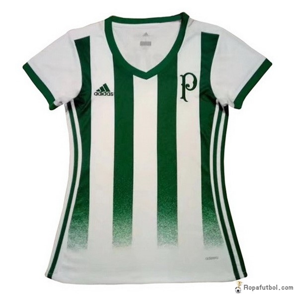 Replica Segunda Ropa Palmeiras Mujer Camiseta 2017/18